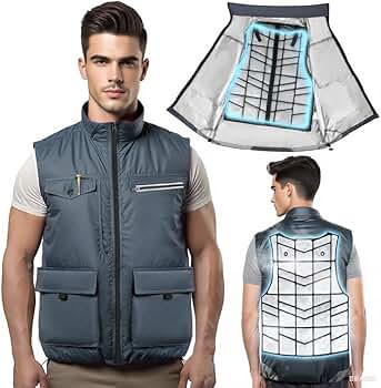 Amazon | [Innzee] 冷却ベスト 瞬間冷却PCM冷感素材 繰り返し