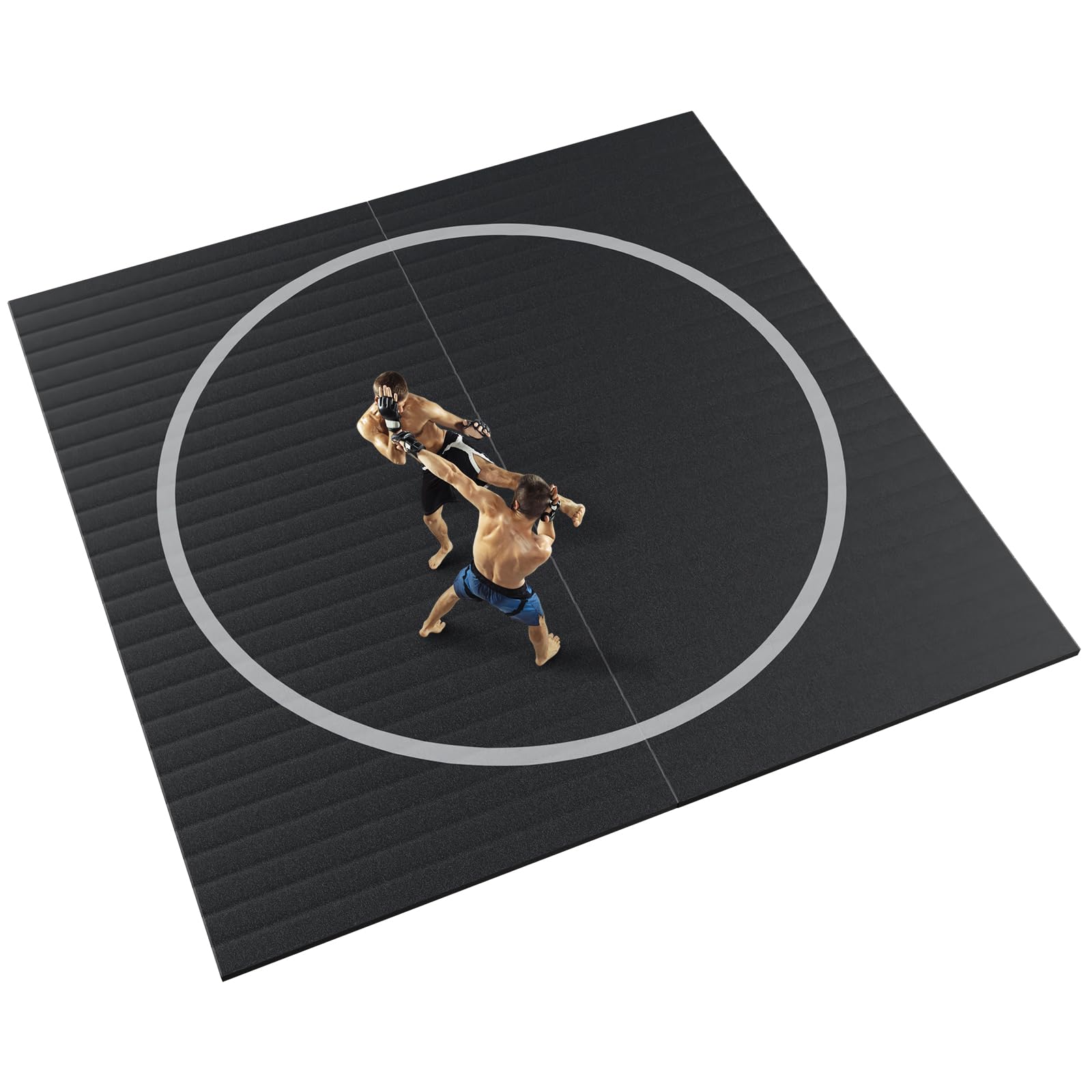 10' x 10' Wrestling Mat, Durable Judo Mat, Jiu Jitsu Mats for Home & Gym, Roll-Up Design for Martial Arts & BJJ Training