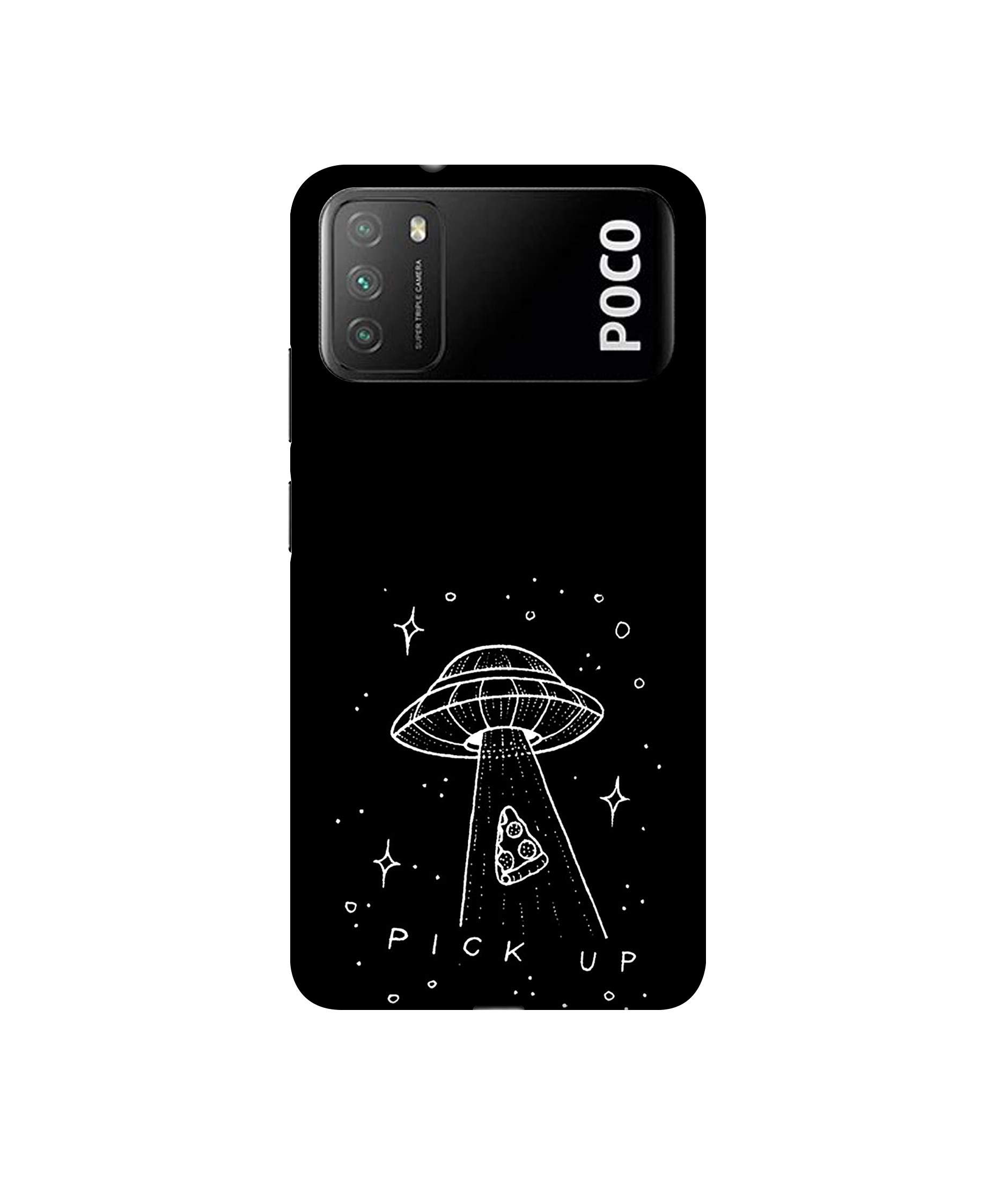 Amazon Brand - Solimo Designer Solid 3D Printed Hard Back Plastic Case Mobile Cover for Mi Poco M3 (Black) (B08SMCB87G) Amazon Price History, Amazon Price Tracker