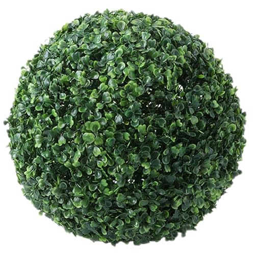 Cabilock Bola Topiaria Artificial Redonda Colgante 7.08 Pulgadas Planta Artificial Decorativa Realista para Hogar Tiendas Y Exteriores Ambientación Natural