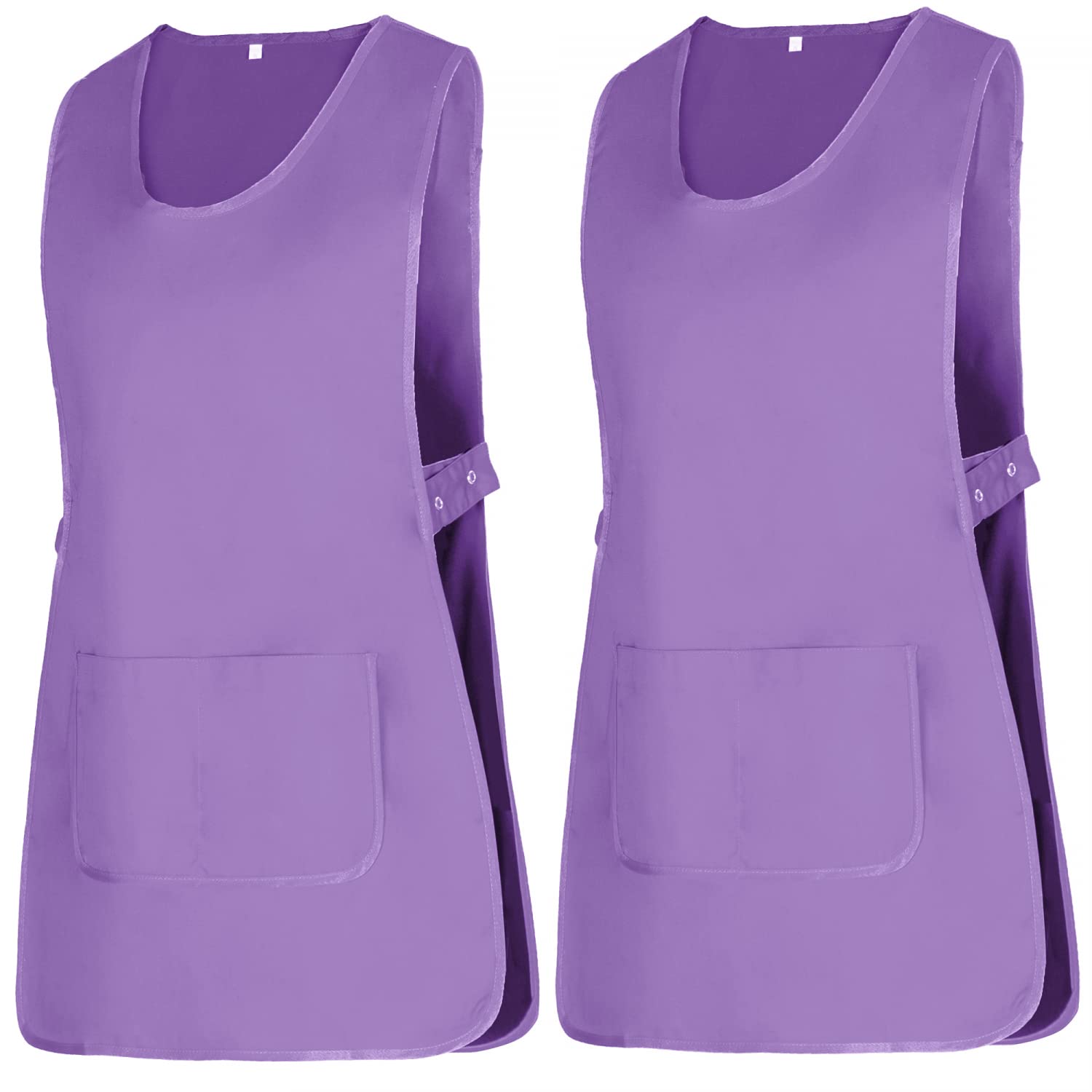 MISEMIYA, Package 2 Units, Cleaning Apron Work Uniform Clinical Medical Cleaning Veterinary Sanitary Hospitality- Ref.868