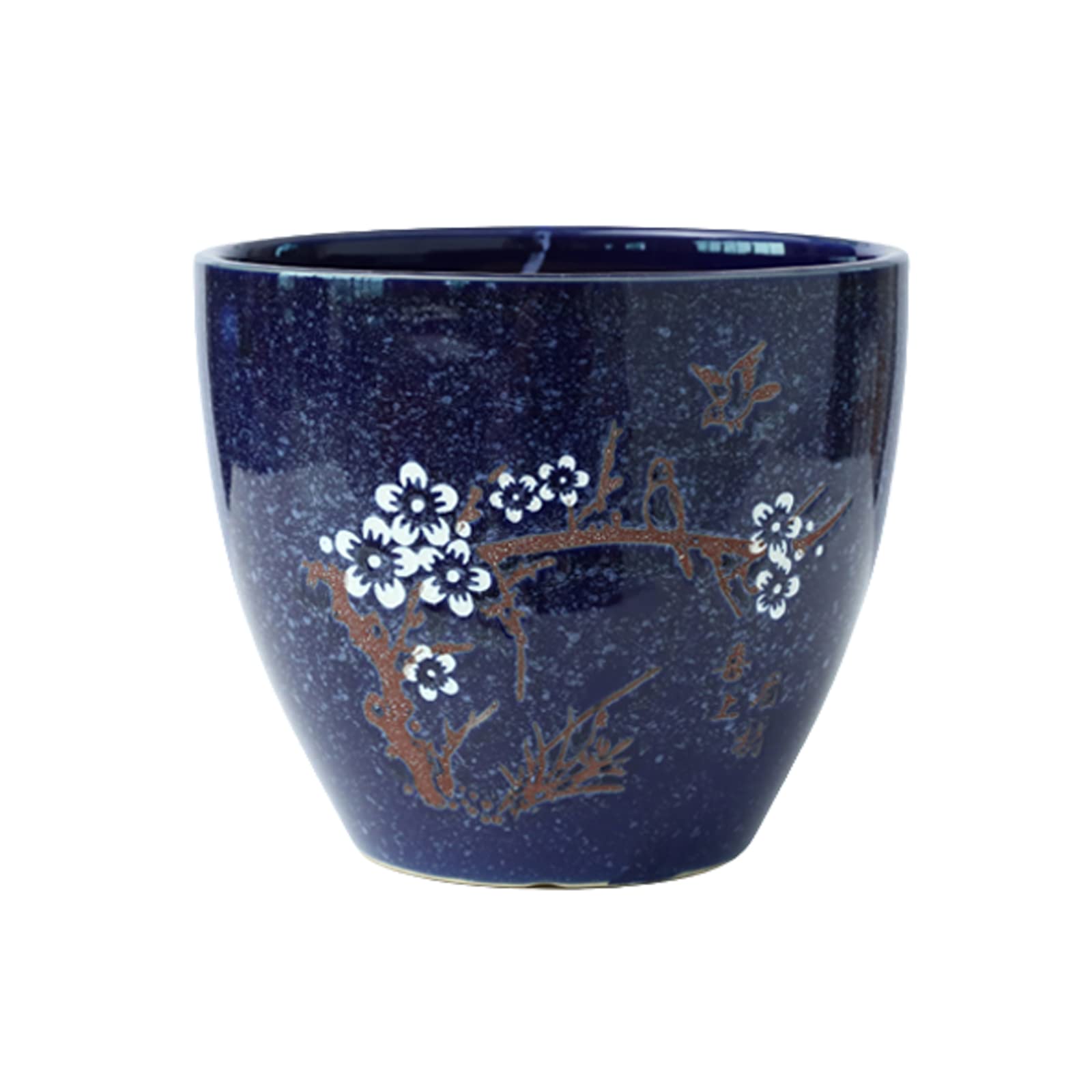 Pot de fleurs en céramique 6 8 9 pouces avec trou de drainage