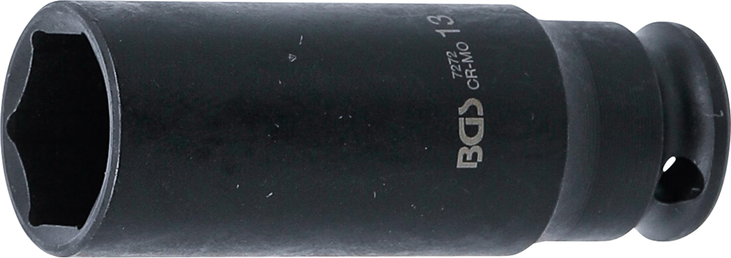 BGS 7272 | Hex Impact sockets, Long | 6.3 mm (1/4") Input | 13 mm