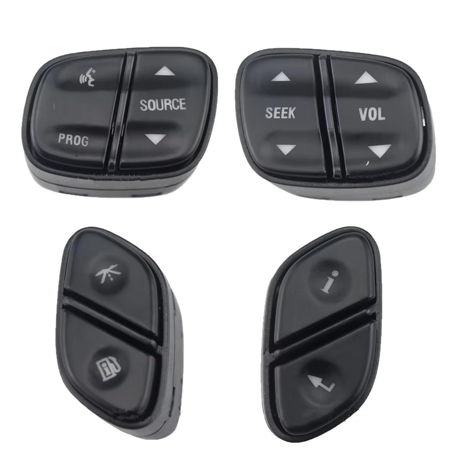 Bouton-Poussoir de Volant Hummer H2 Commande Radio Volant 21997738 Kit Complet