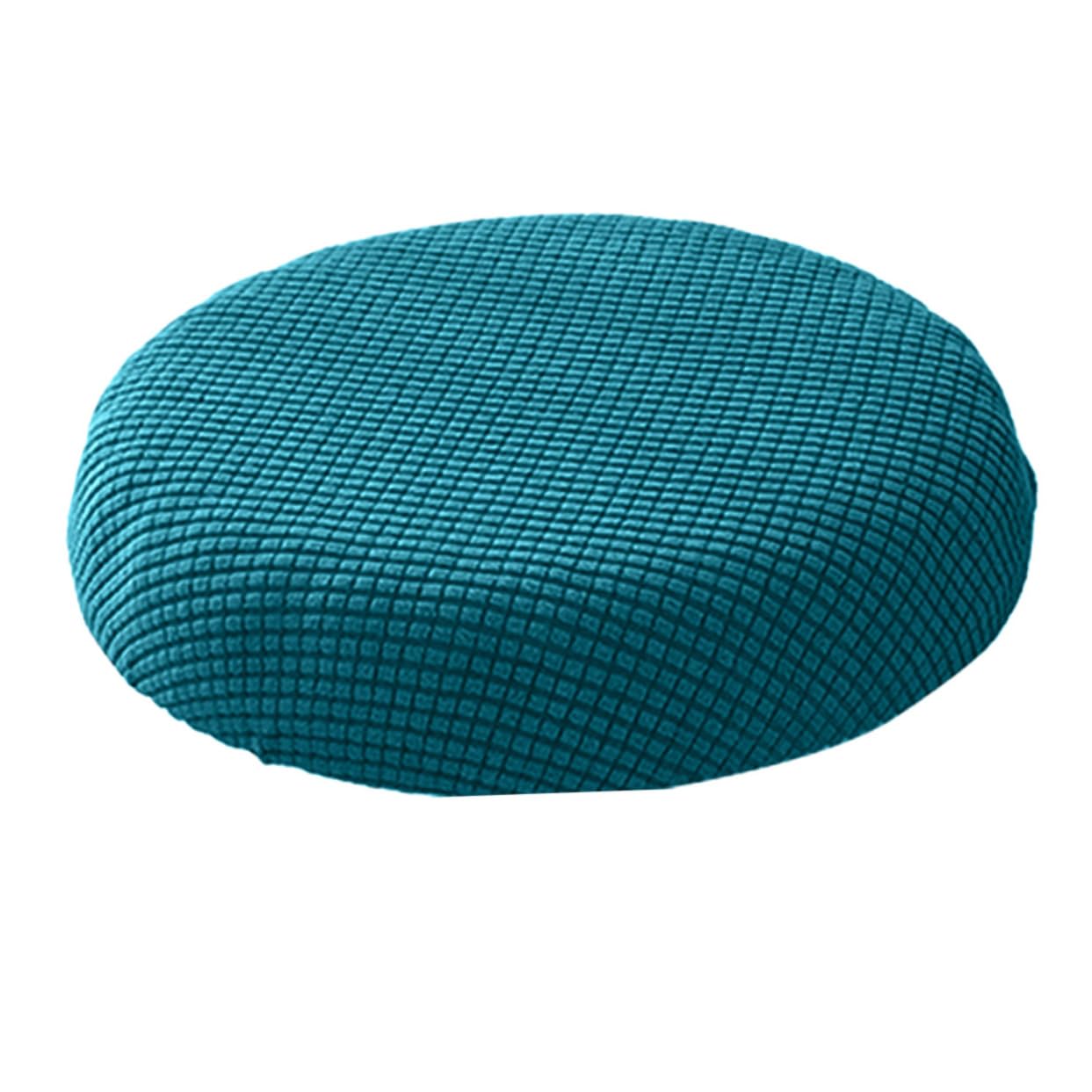 STOBAZA 1pc Round Stool Cover Bar Stools Folding Lounge Chair Round Chair Cushion Black Circular Tablecloth Table Cloths Round Rocking Chair Outdoor Polyester The Circle Office Study Chair