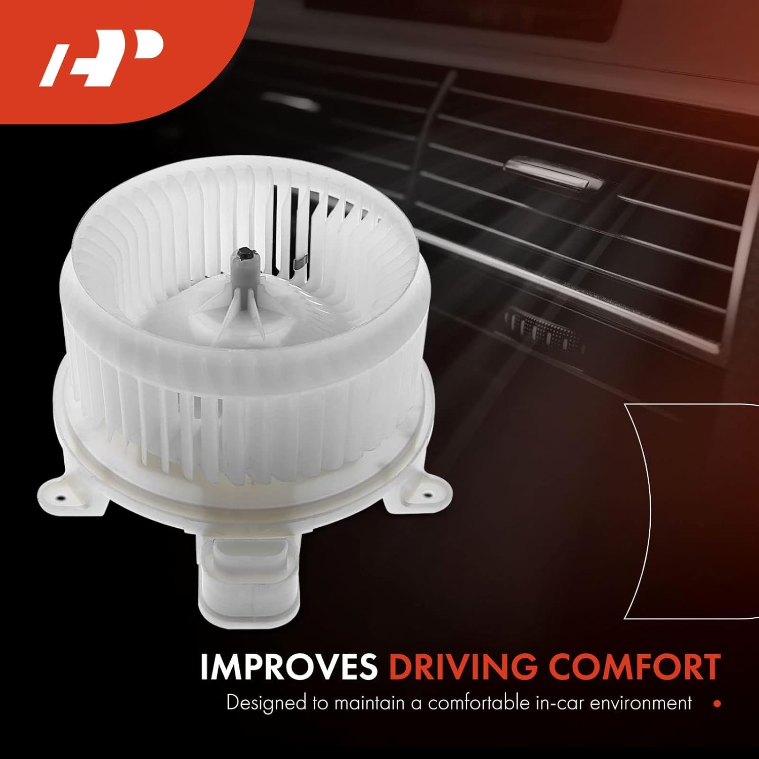 A-Premium Front Side HVAC Heater Blower Motor with Brushless Motor Compatible with Lexus, Toyota & Land Rover Vehicles - LX570, IS F, IS250, RX350, RX450h, IS350, LS460, LS600h, Discovery, GS350