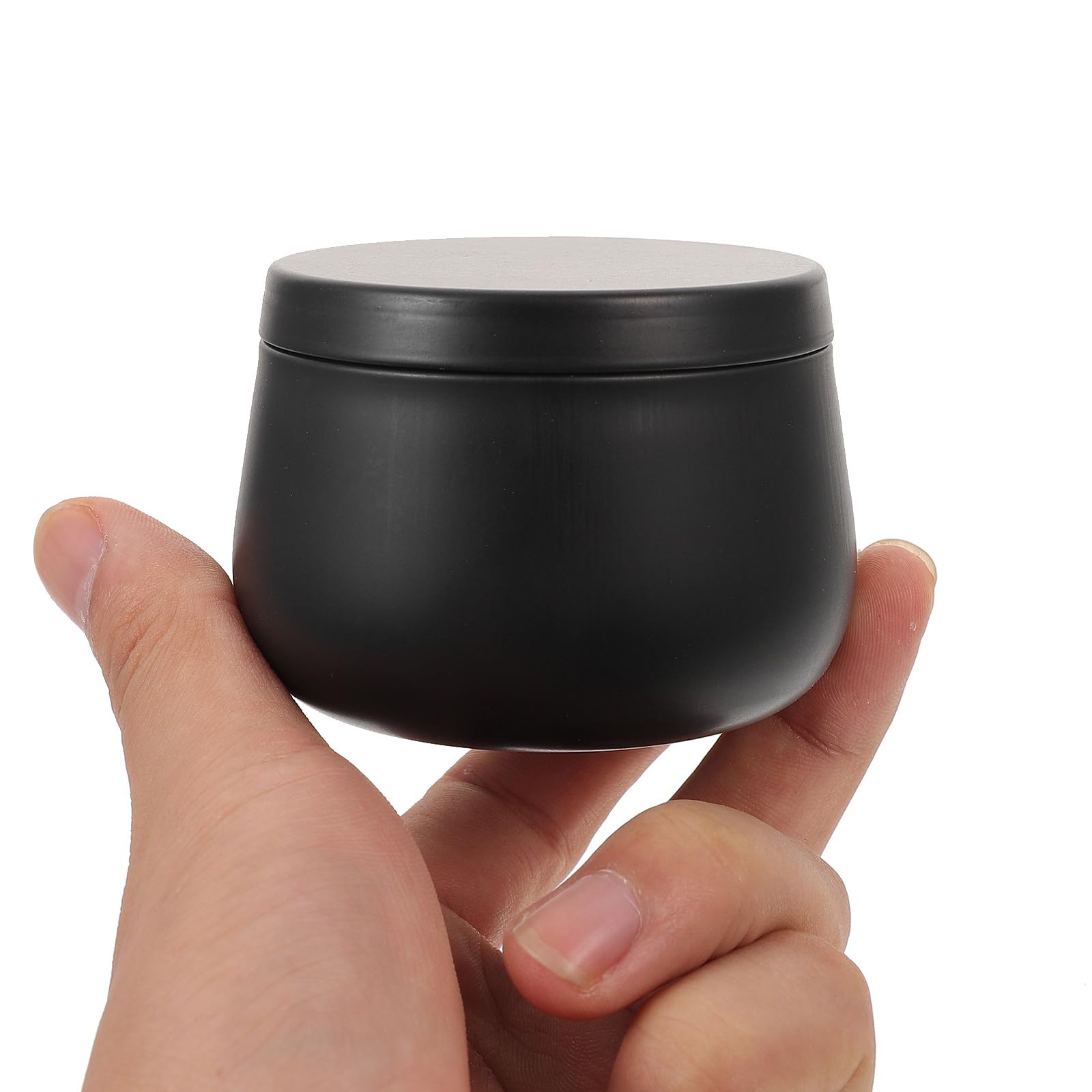 ULTECHNOVO 24 Stück Runde Blechdosen 120 Ml aus Weißblech mit Deckel Aufbewahrungsgläser für Tee Bonbons Multifunktionale Vorratsbehälter für Küche und Haushalt