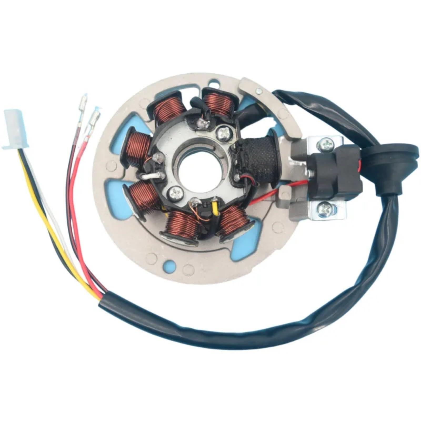 Compatible Con Jog 50 90 CY50 CY90 YE50 YE80 Para Zest 50 80 Para YH50 YM50 YN50R YQ50 11 Polos Generador De CA Magneto Estator Bobina