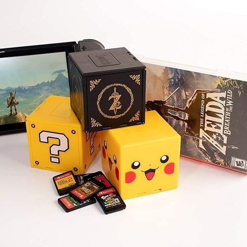Miniatura 8 de Game Case for Nintendo Switch, Switch Game Card Holder 16 Game Storage Cube Portable Game Card Organizer for Switch lite