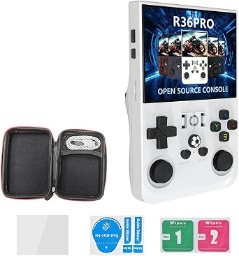 Remingtape R36PRO Handheld Retro Game Console 128GB 3.5inch HD Screen Portable Pocket Video Player Supports 30+ Emulators A