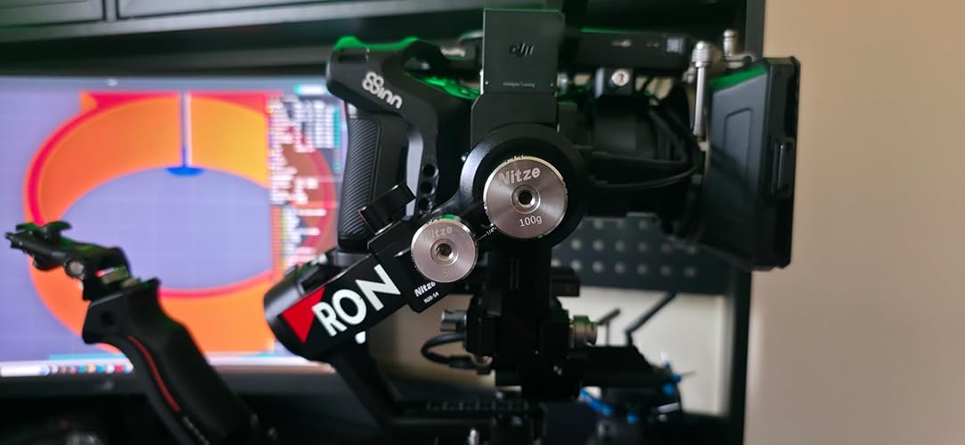 Amazon.co.jp: Nitze カウンターウェイトキット DJI RS 2 / RR 3 / RS