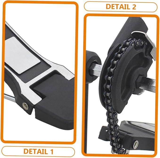 Pedal de Bombo Reemplazo para Batería Negro miniatura 6
