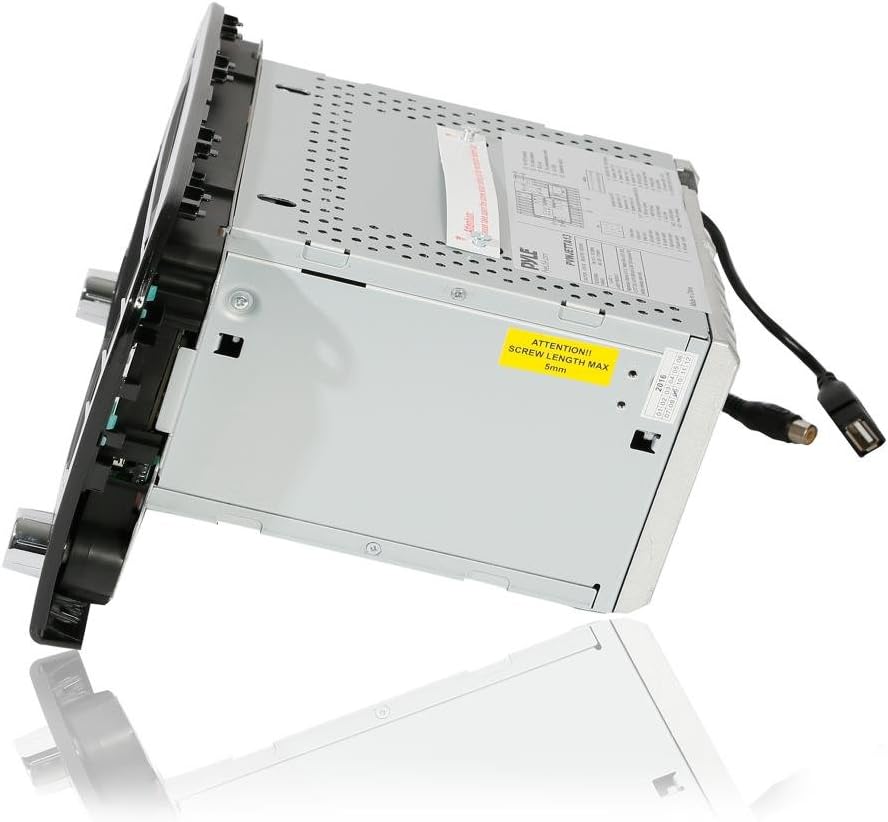 Pyle 2013 VW Jetta Console Radio Stereo Receiver System, GPS Navigation, 8’’ HD Touchscreen Display, Bluetooth Wireless, CD/DVD Player, AM/FM Radio, Double DIN (PVWJETTA13)