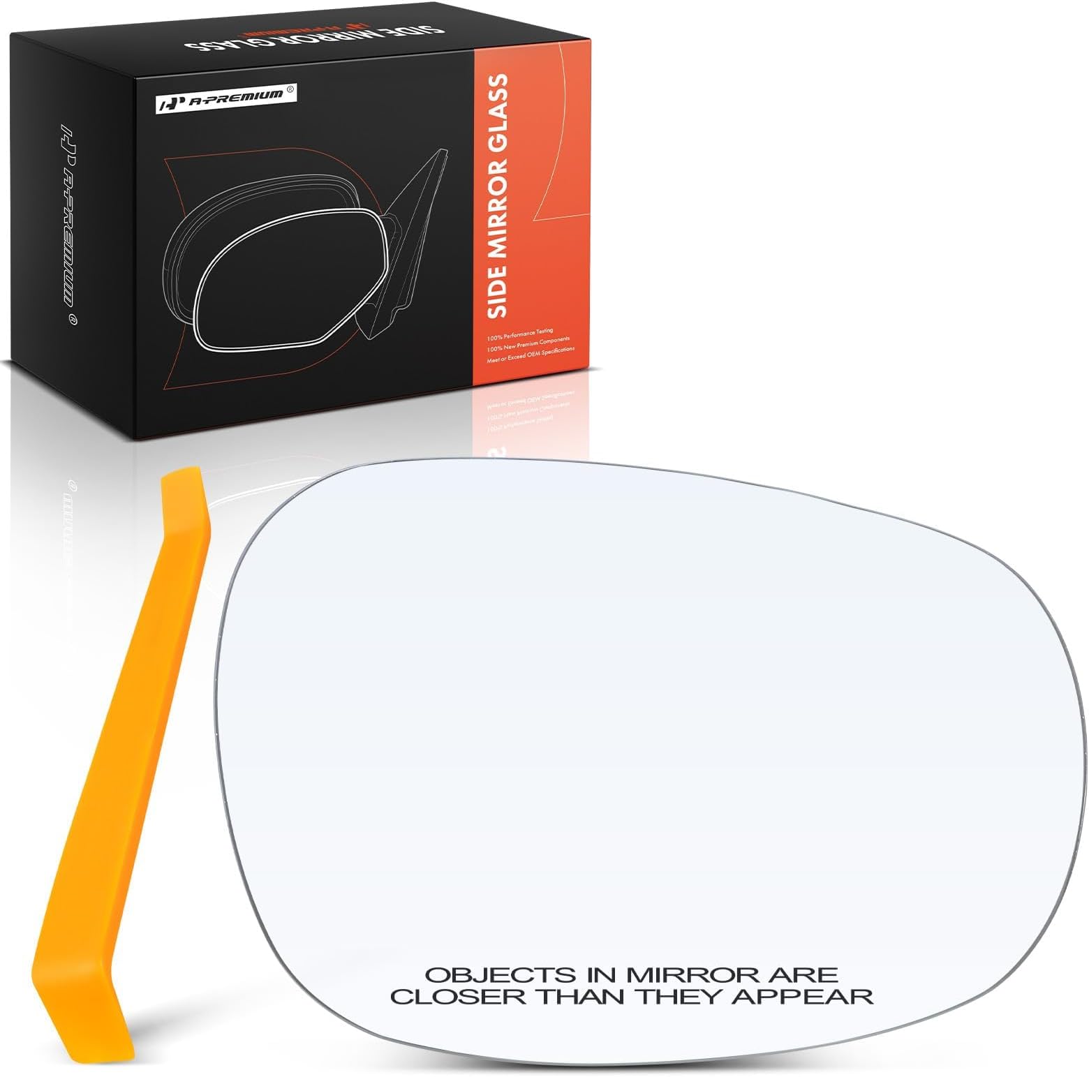 APA Replacement For Towing Mirror Lower Wide View Glass Non-Heated 2013 - Foto 9