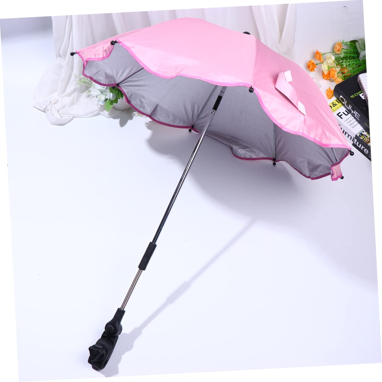 Cart Sun Umbrella Multifunctional Stroller Canopy for Outdoor Use Easy to Install and for Sun