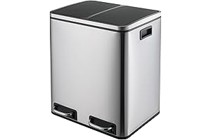 Arlopu Dual Trash and Recycling Can: The Ultimate Solution for Seamless Waste Management