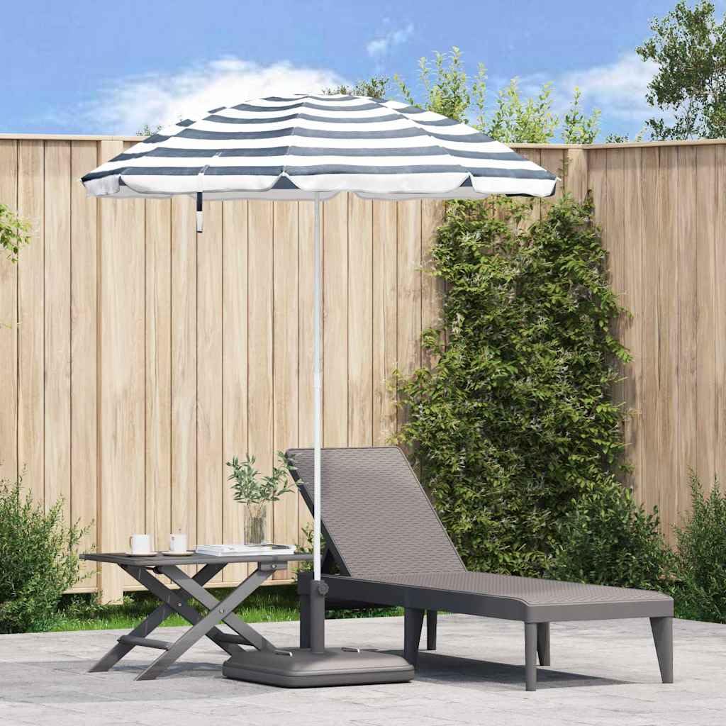 vidaXL Strandschirm Sonnenschirm Gartenschirm Ampelschirm Marktschirm Schirm