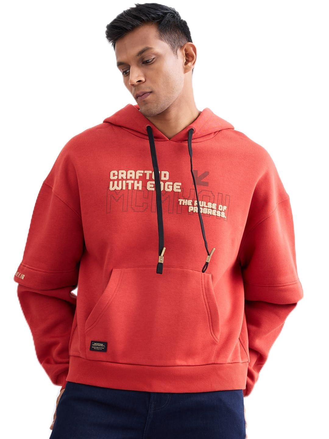 spykar Men Hooded Sweatshirt-picture-38