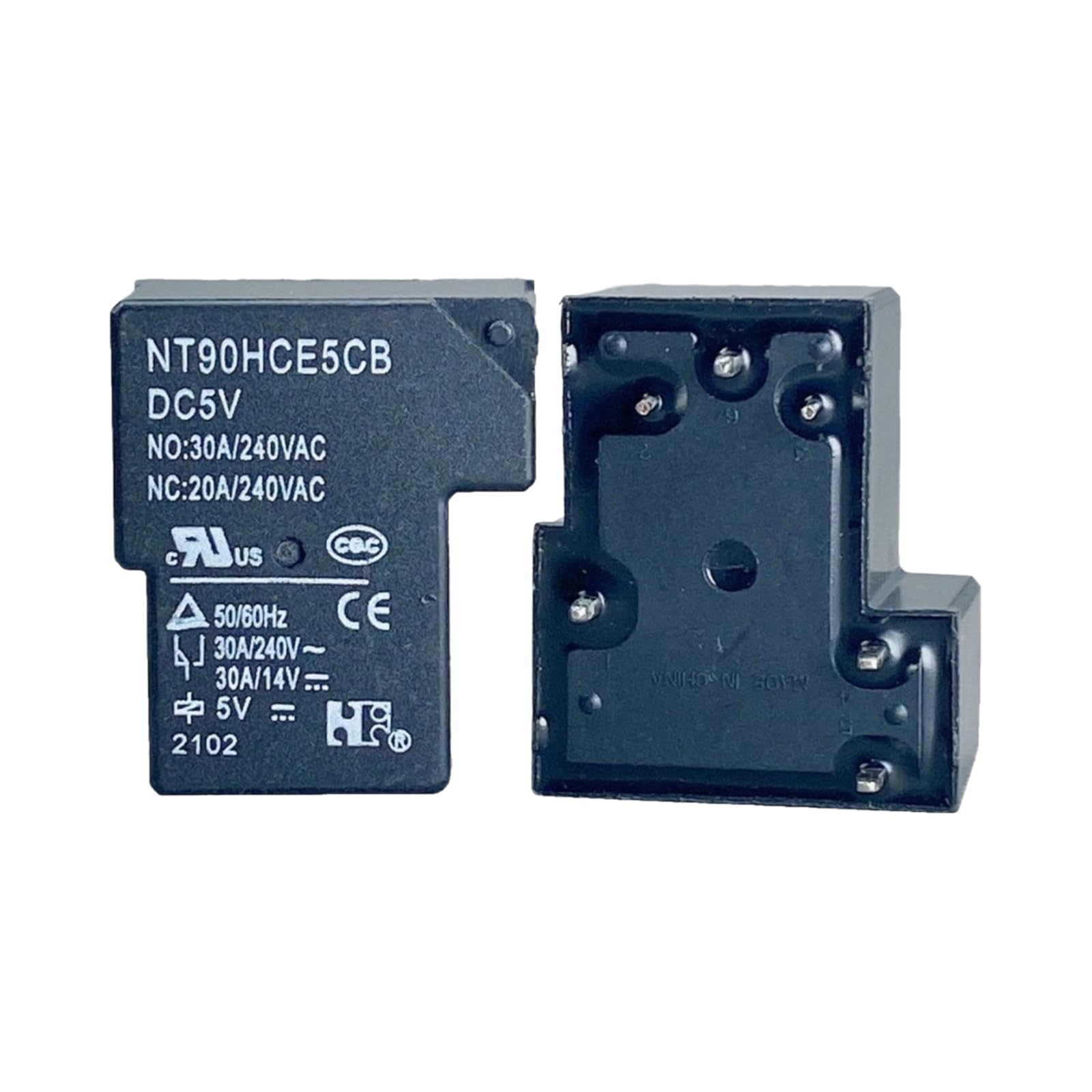 Relais 6 broches NT90RNAE12CB haute capacité 40A bobine 24V 12V - 2