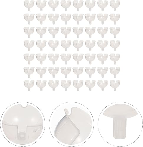 Miniatura 9 de 60 soportes para bolas de chocolate transparente, envoltorios de plástico de trufa de chocolate, base fija para ramo de chocolate con caramelo, base