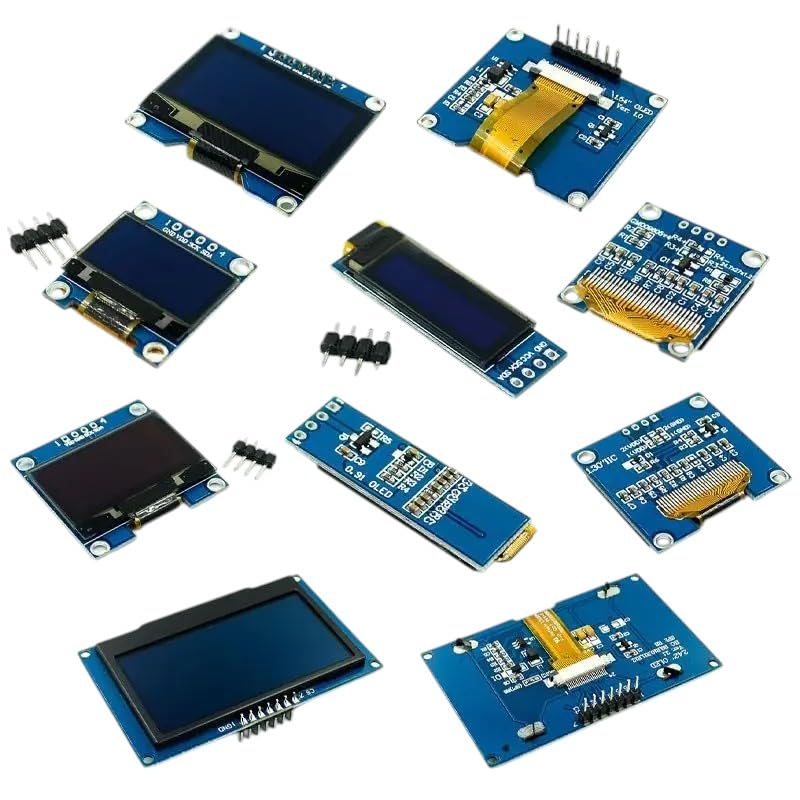 0.96 Inch Blue OLED Display Module For Arduino - 128x64 I2C/IIC Serial Interface