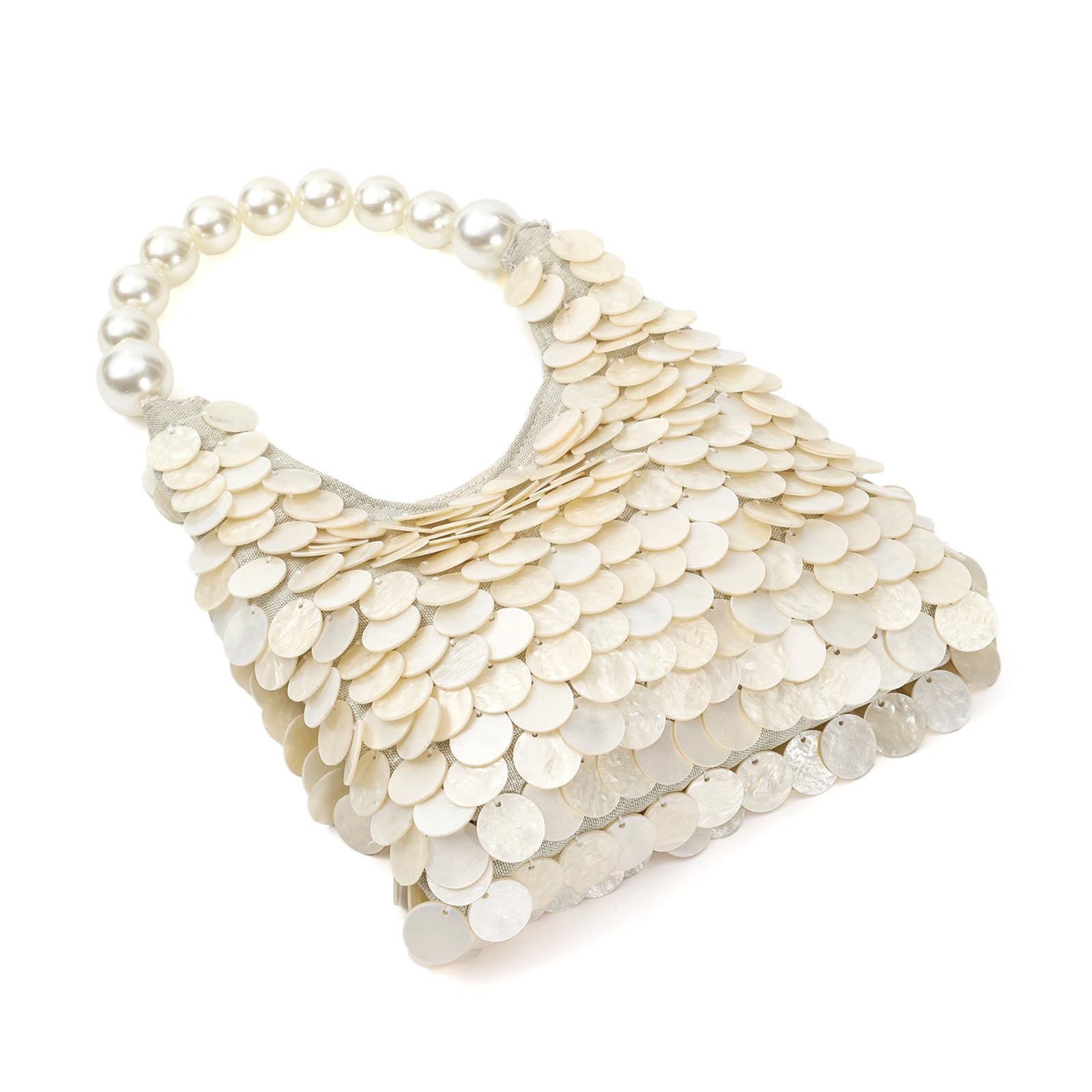 Borse da con pochette, borsetta alla, conchiglie con