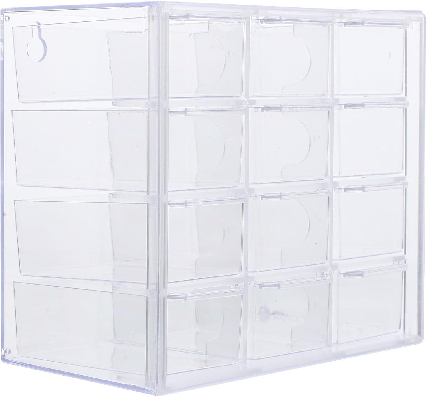 LIFKOME Small Acrylic Bead Box with Lid, Mini Organizer