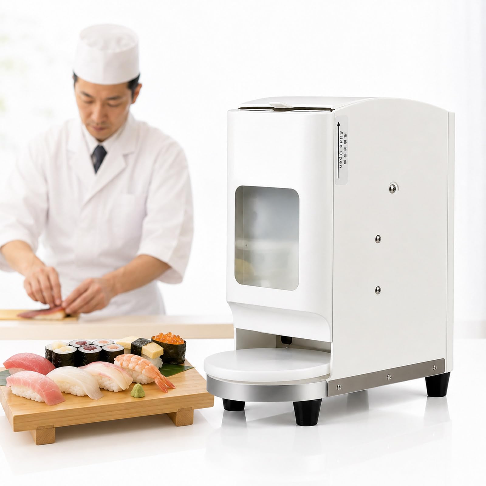 Komercyjna maszyna do robienia sushi, automatyczny ekspres do sushi Nigiri