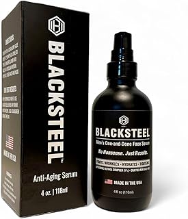 BLACKSTEEL Suero facial antienvejecimiento pa...