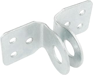 ITROLLE 2PCS Stainless Steel 90 Degree Safety Packlock Clasp Hasp Lock Latch Door Locks Hasp Latch Extra Thick Door Gate Lock Hasp