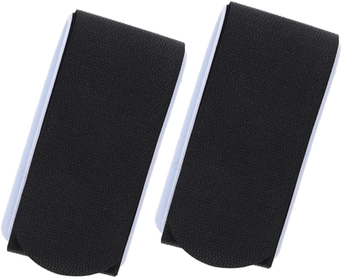 YARNOW 2pcs Ski Straps Snowboard Binding Bands for Easy Carrying Fixing Straps for Skis and Snowboards Protects Gear from Scratches Black