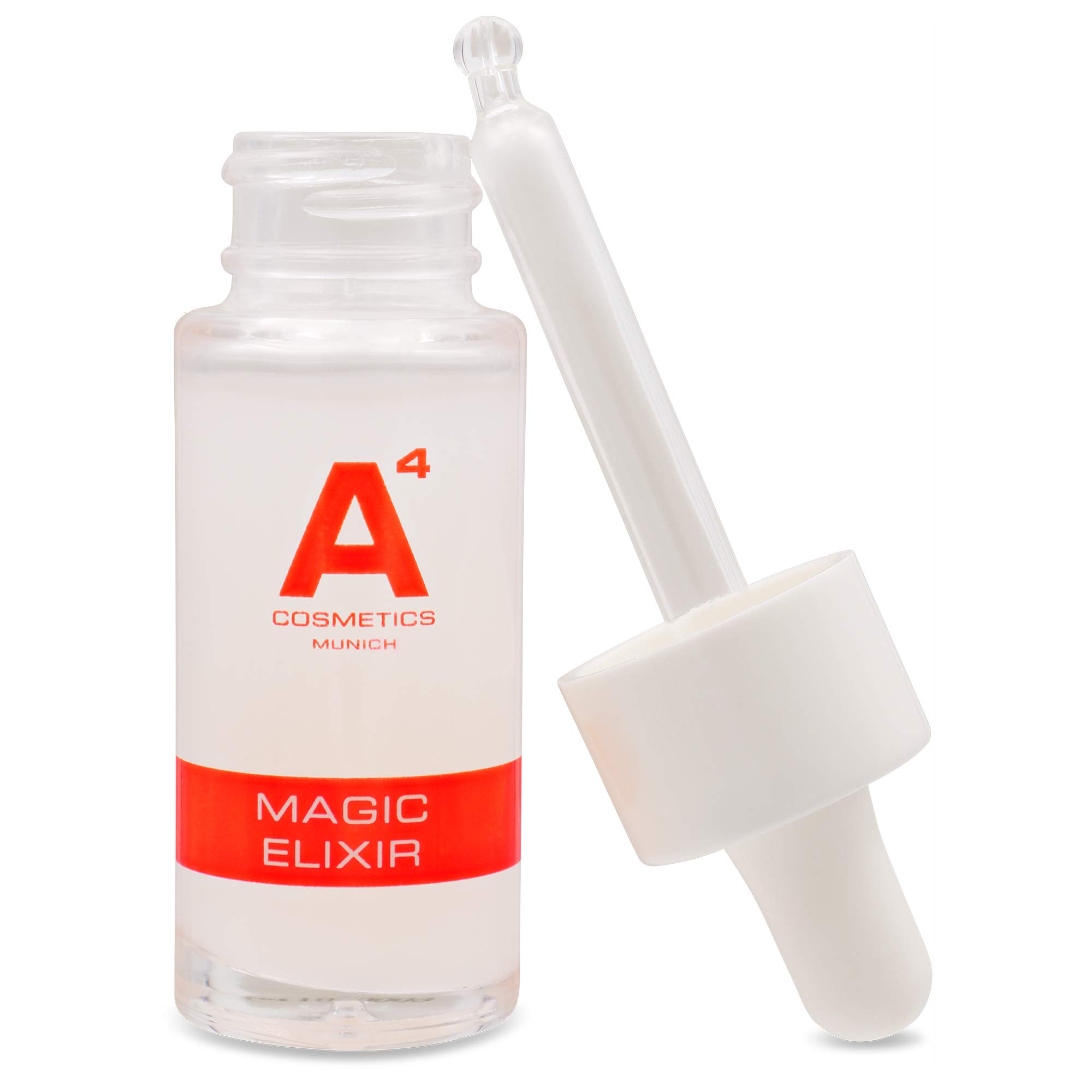 A4 Magic Elixir - Hochwertiges Anti-Aging und Anti-Falten Gel für die Gesichtspflege und Hautverjüngung – 20 ml | Clean Beauty Wirkstoffkosmetik auf natürlicher Basis