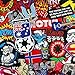 48 Patches - Random Logo Iron/Sew on Patch | Flag | Space | Car | Music Band | Cute Logo | Movie | Cartoon | Text | Animal | Sport | Flower | and Others Iron/Sew on Embroidered Patches