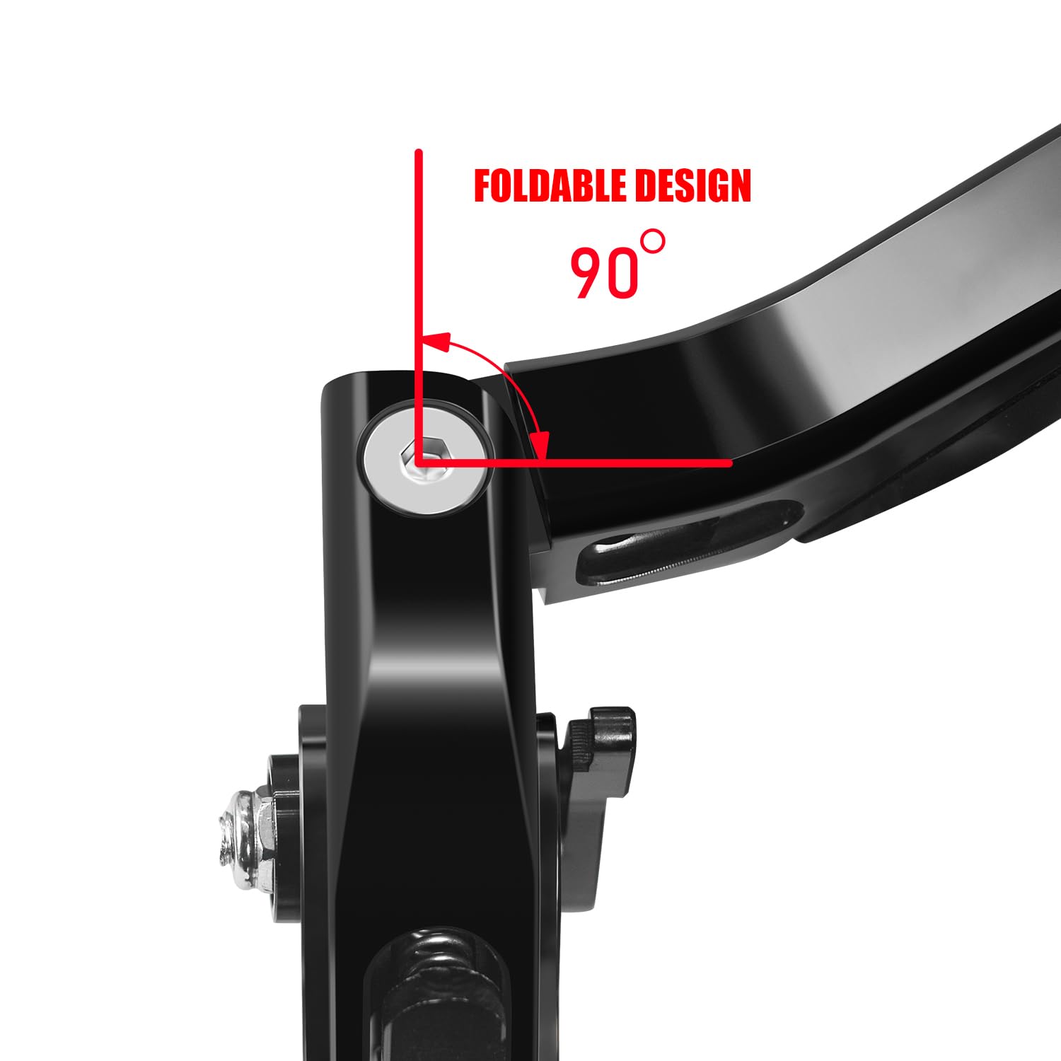 Leviers de Frein et Embrayage Moto pour MT09 2015-2019, Kit Levier d'embrayage et Levier de Frein Moto CNC Réglables, Extensibles et Pliables