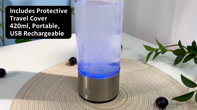 Amazon.com: HydroXion Hydrogen Water Bottle – Rechargeable Ionizer