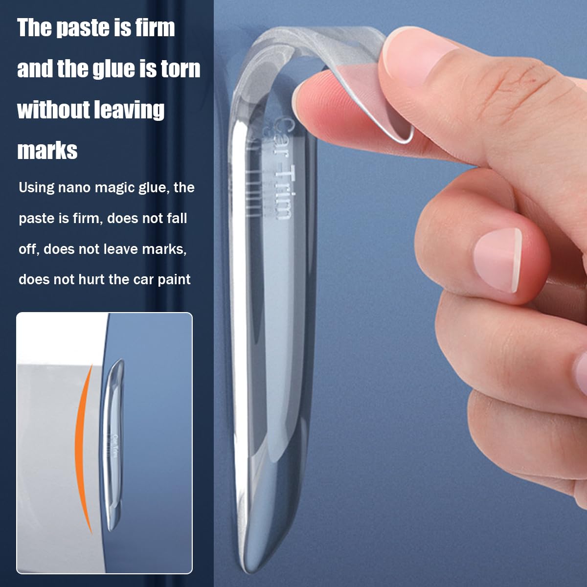 Protection De Bord De Porte De Voiture, 6 Pièces, Bande De Protection, Moulage, Anti Rayures