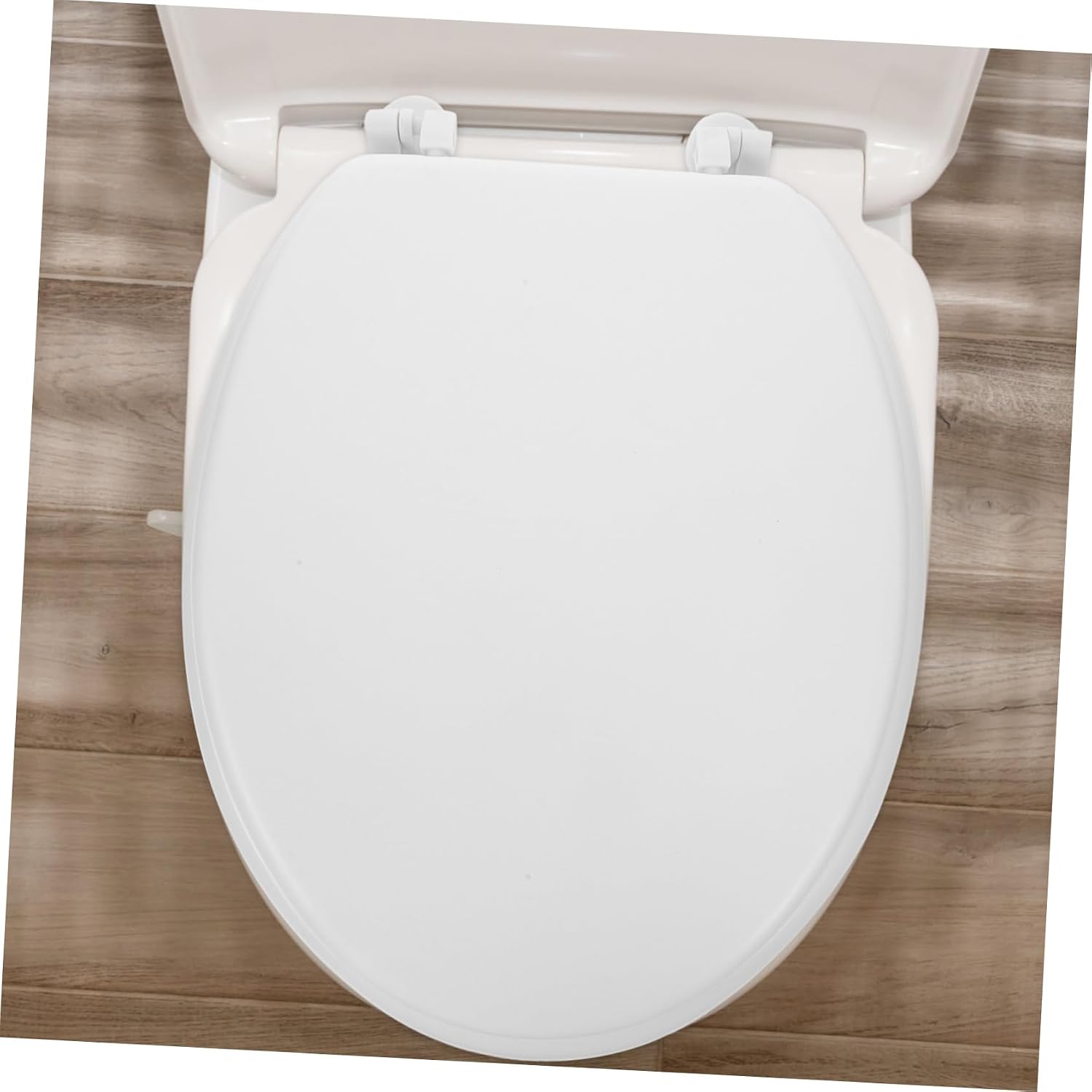 Foam Toilet Seat Cover Lid Soft Slow-Close Elongated Design for Bathroom Extra Thick Foam Cushion for Comfort