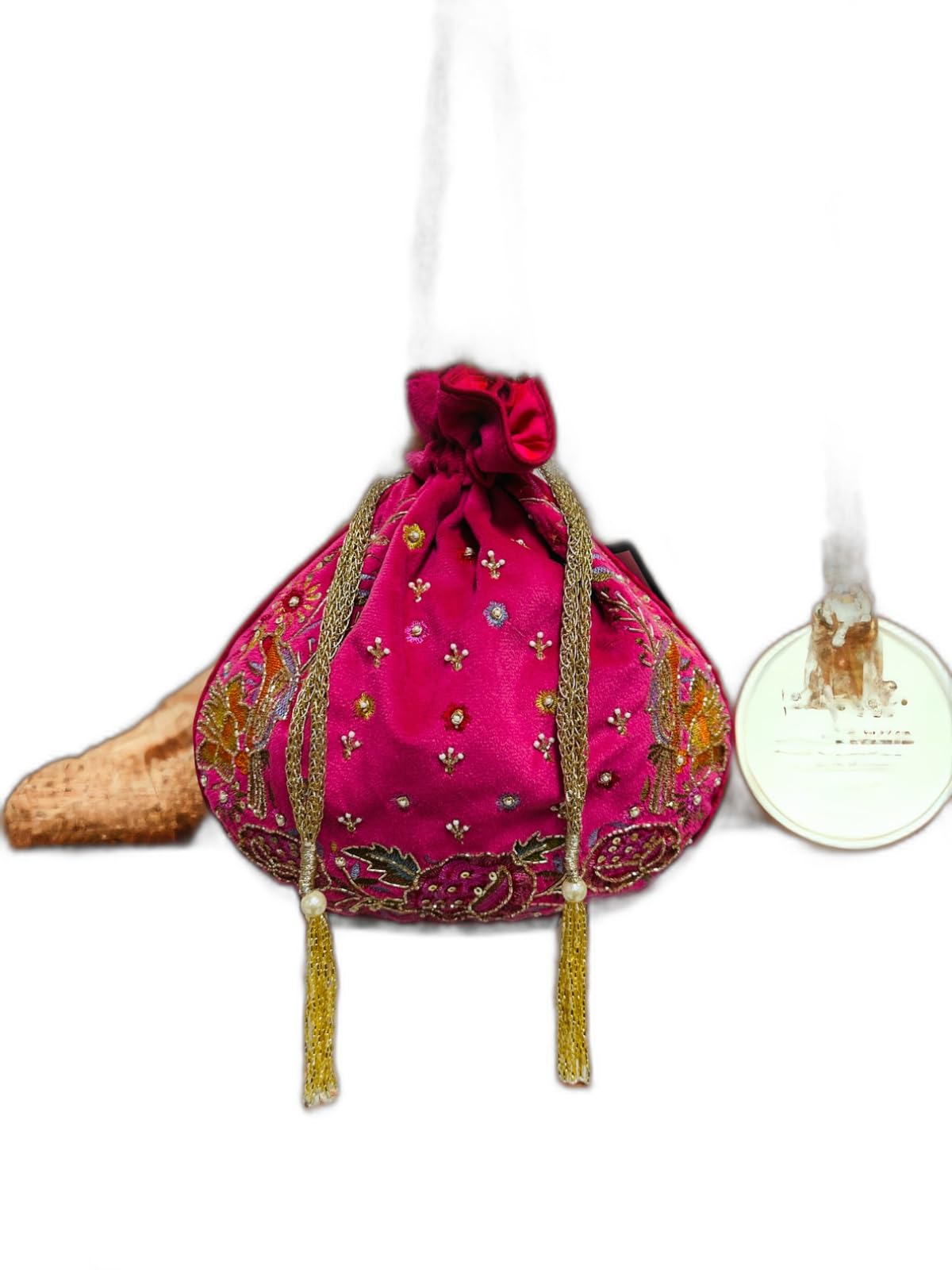 adorn haus Noor Embroidered Potli Bag-picture-33