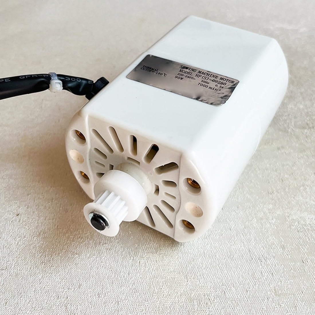 Motor de Coser con Control de Velocidad y Regulador de Alto Par