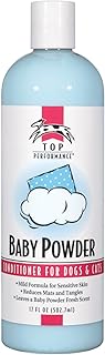 Top Performance Baby Powder Pet Conditioner, 17-Ounce, 17 Ounce