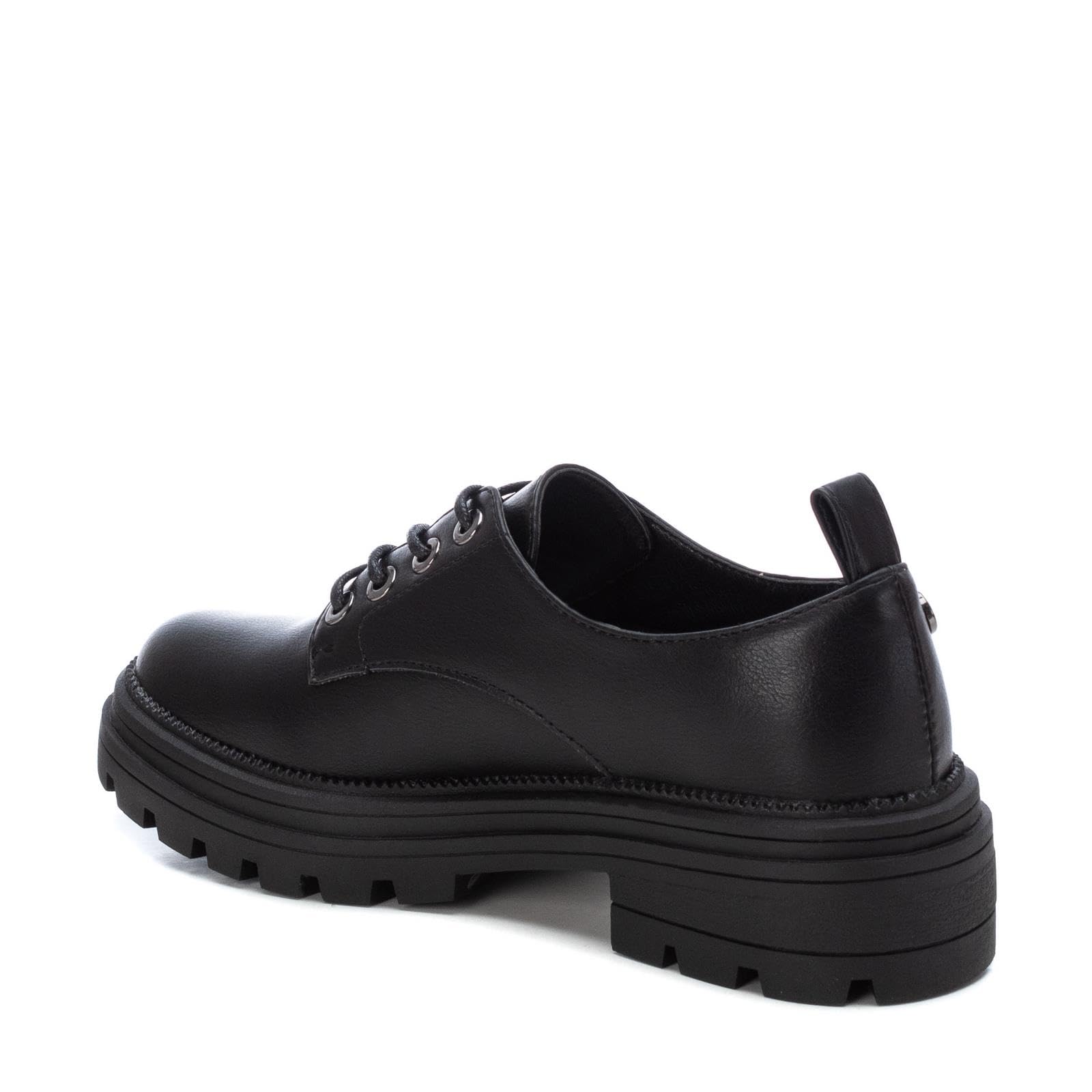 XTI Zapato Cierre de cordón para niña, Color: Negro, Talla: 33