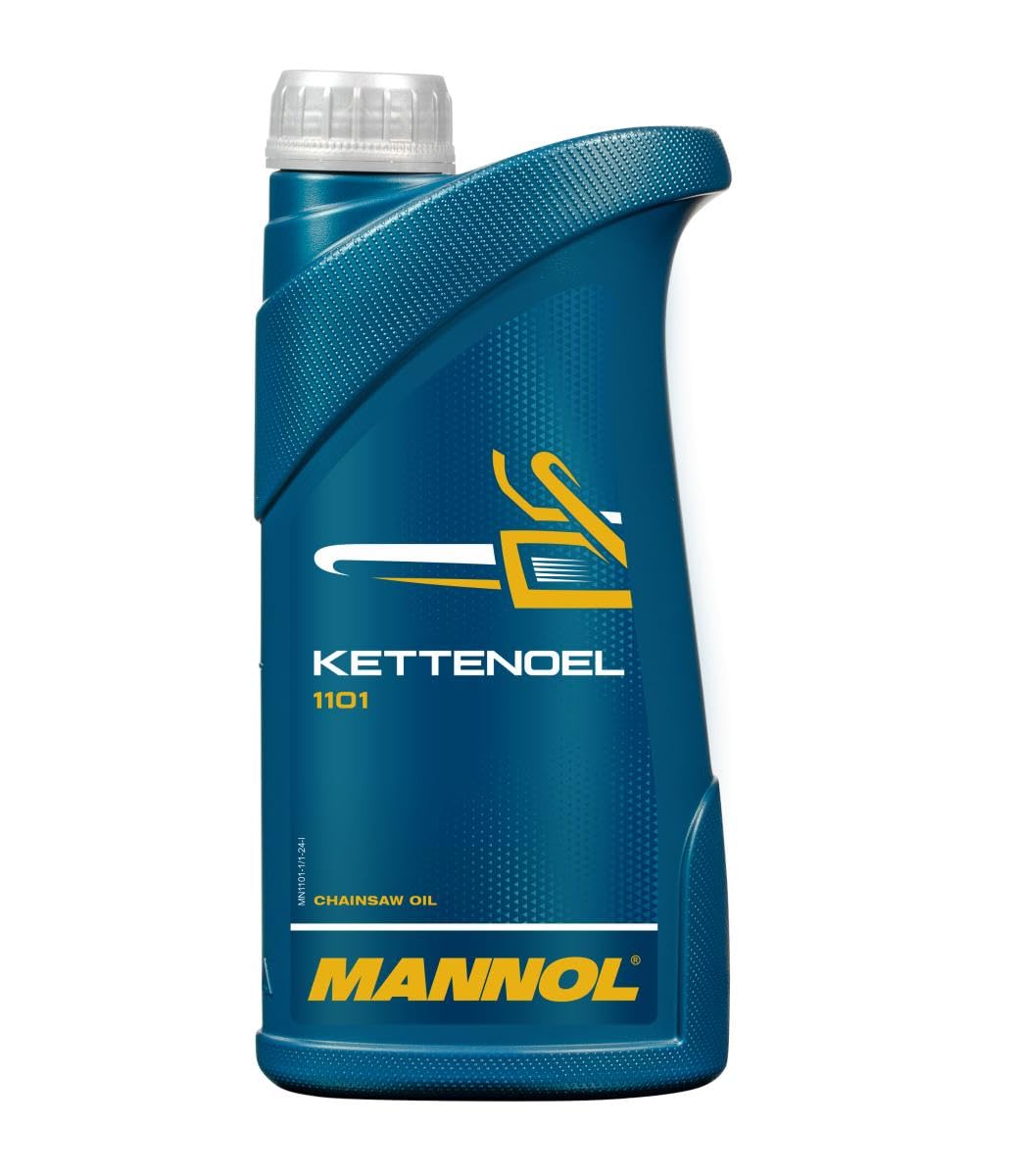 mannol 1101 chainsaw oil kettenoel saw cutting chains 1 litre imported from germany