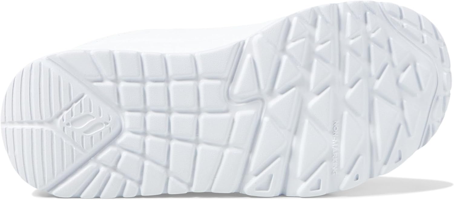 Skechers Girls' Uno Lite spread the Love White/Light Purple 1 Little Kid image 4 of 7 B0CC3TSM2Z