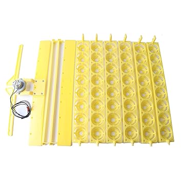 Poultry Hatcher Egg Turner, 48 Eggs Multifunction Incubator Egg Turner for Poultry for Ducks for Birds for Chickens(#3)
