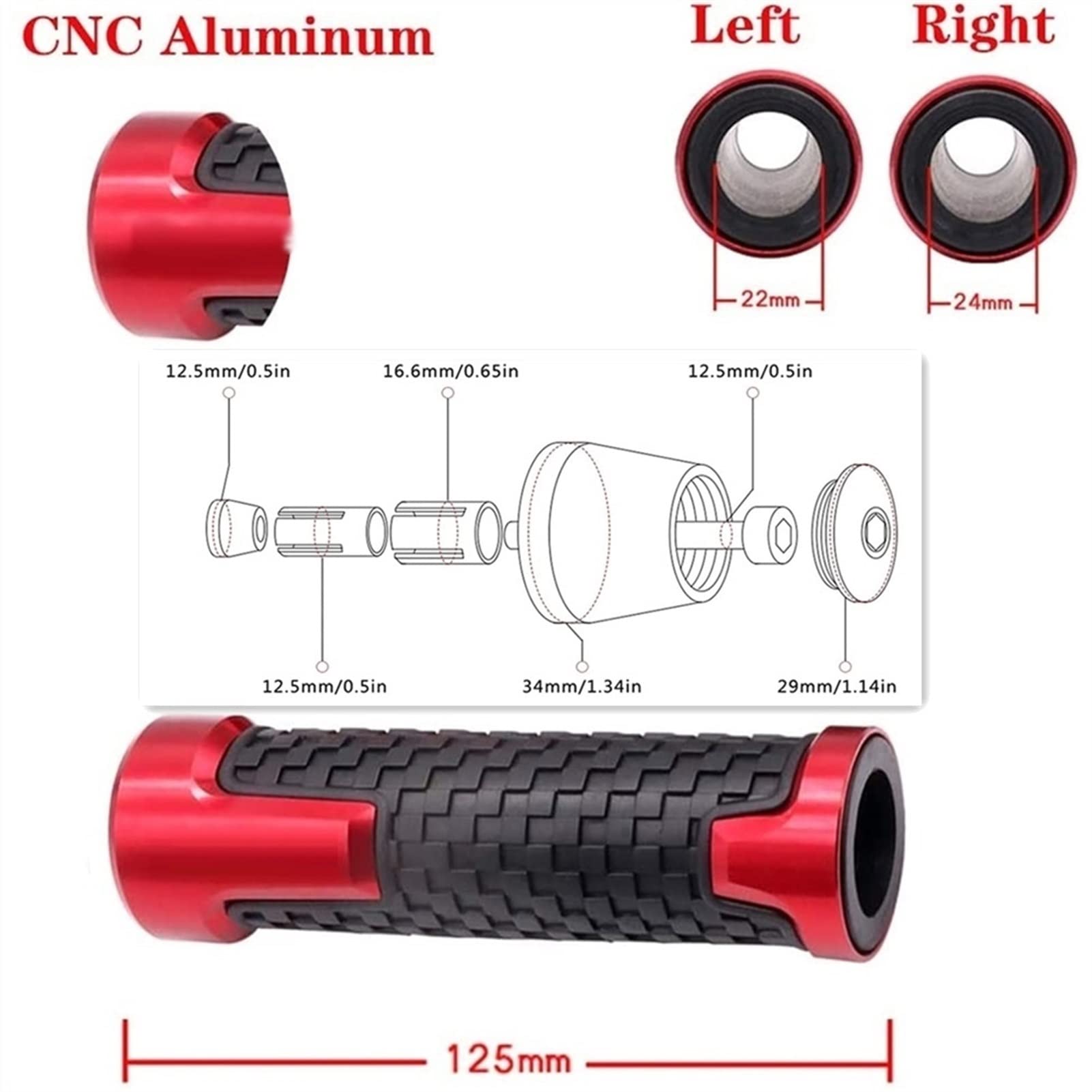 per Yamaha FZ6 FAZER FZ-6 2004-2010 Moto Leve di Frizione del Freno Regolabile Pieghevole Allungabile Manopole del Manubrio Termina in Alluminio di CNC con Logo Stretch (Colore : 1)