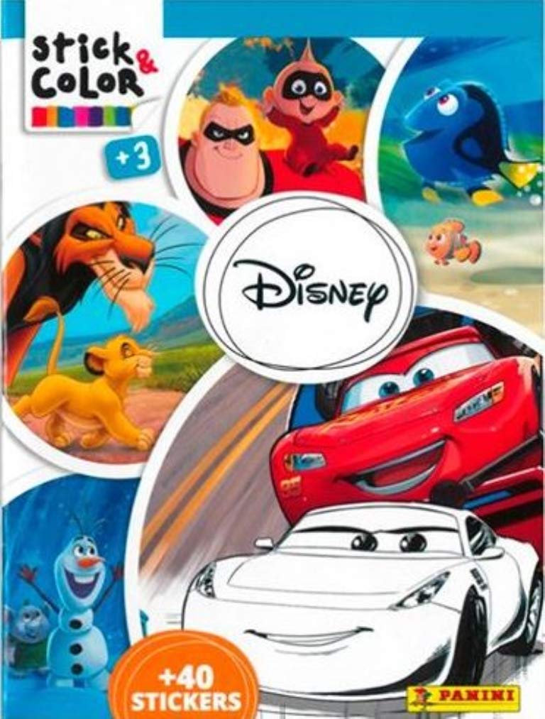 Disney Pixar. Stick y color