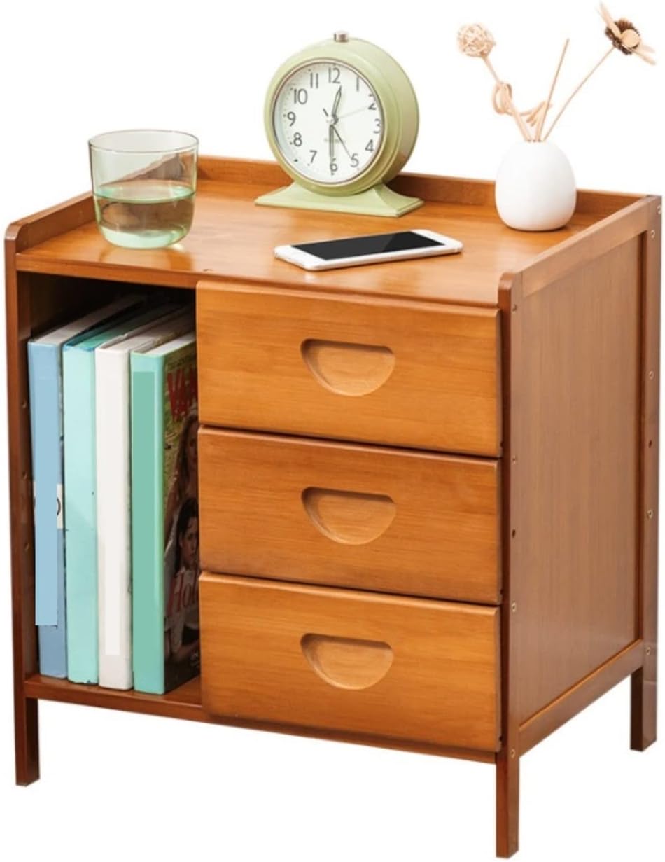 Nightstand Bedside Table Modern Nightstands Bamboo Bedside