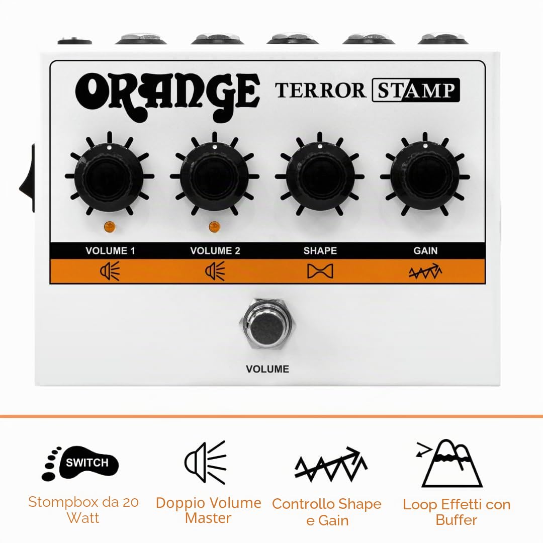 Orange Terror Stamp - Amplificatore chitarra elettrica in formato pedale