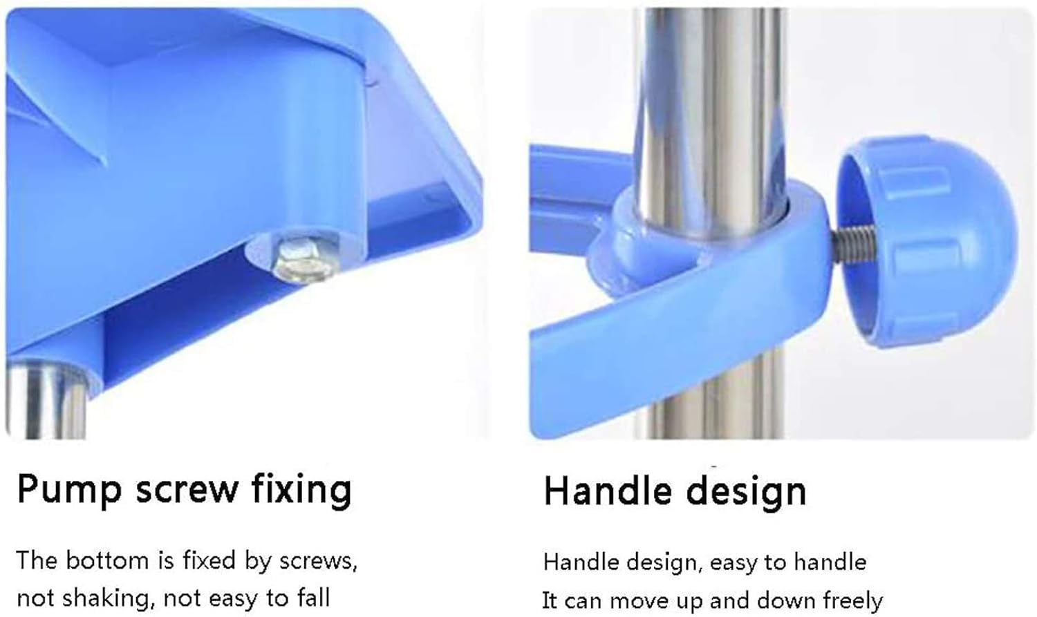 Soporte para suero Soporte para suero Soporte para suero Soporte para Goteo de Acero Inoxidable Soporte para infusión Soporte para infusión Plegable para Ancianos Hospital y clínica