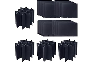 Glassware Storage Box with Dividers